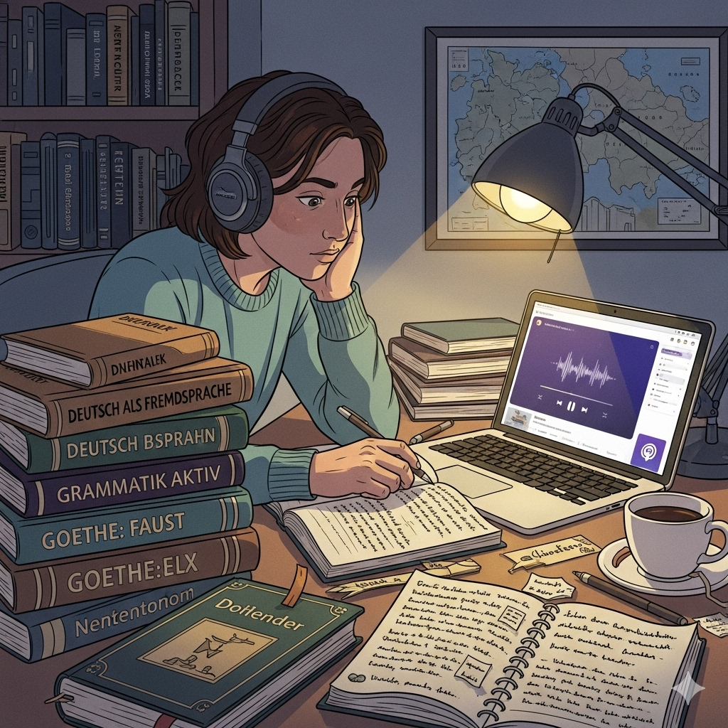 یادگیری خودآموز زبان آلمانی